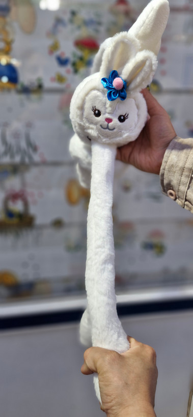 گوشبند پمپی عروسکی خرگوشی کودک