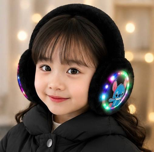 گوشبند چراغدار استیچ دخترانه فانتزی