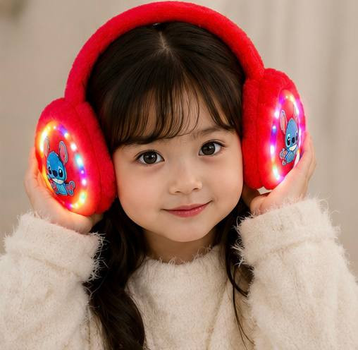 گوشبند چراغدار استیچ دخترانه فانتزی